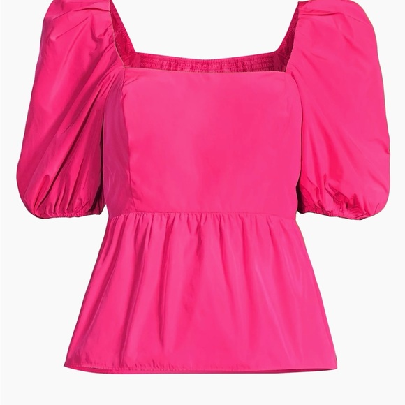 Lilly Pulitzer plume hot pink top - Picture 7 of 16